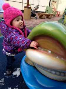 You didn't like that there was snow in the fish's mouth.