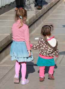 Fast friends on Arc de Triomphe