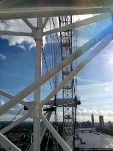 London Eye - the structure