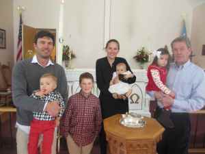 All the people who wore the baptismal gown (with you in it)