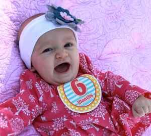 So happy to be half a year old!